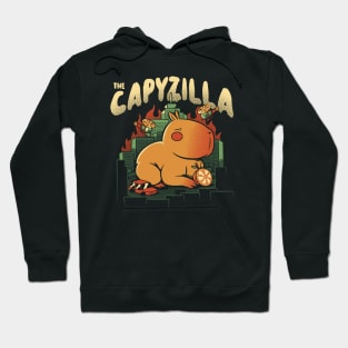 Capyzilla Kawaii Monster by Tobe Fonseca Hoodie